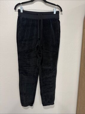 Unsubscribed Velour Women's Plush Pants with pockets - Cozy Casual Track Joggers